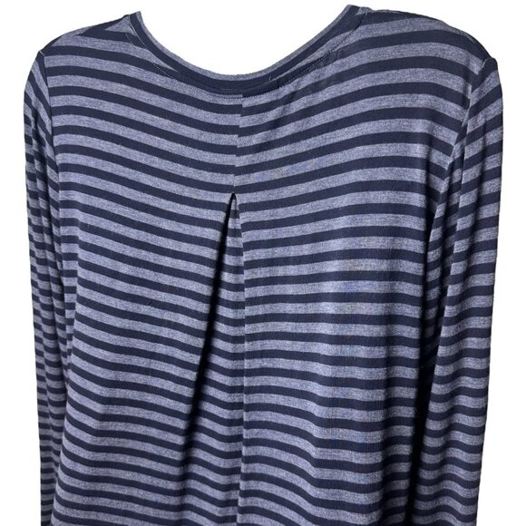 Majestic Paris for Neiman Marcus Super Soft Touch Blue Stripe Lounge Capsule S - Picture 6 of 10